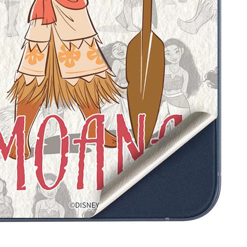 Disney Princess Moana Pattern Galaxy A55 5G Skin